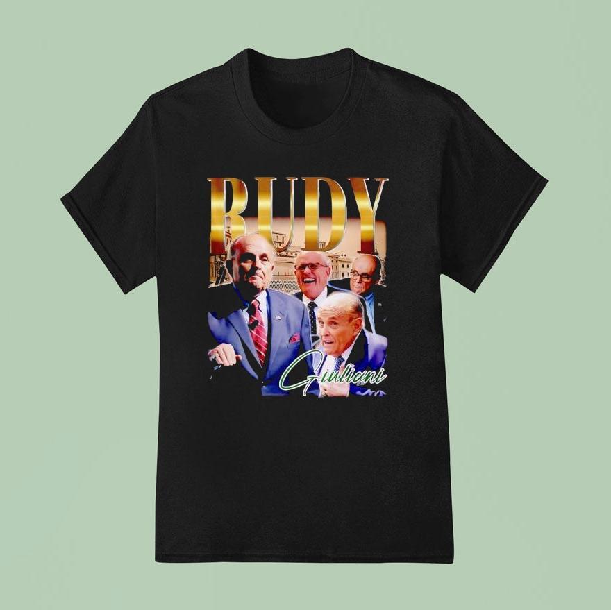 Rudy Giuliani Portrait Graphic T Shirt