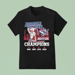 Rumble Ponies Eastern League Champions Masco T Shirt