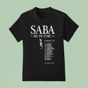 Saba Pivot The Big Picture Tour Dates T Shirt