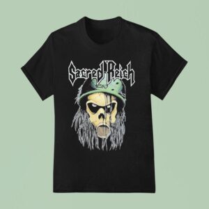 Sacred Reich Skull T Shirt