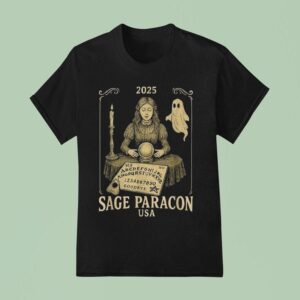Sage Paracon Usa Ghost Halloween T Shirt