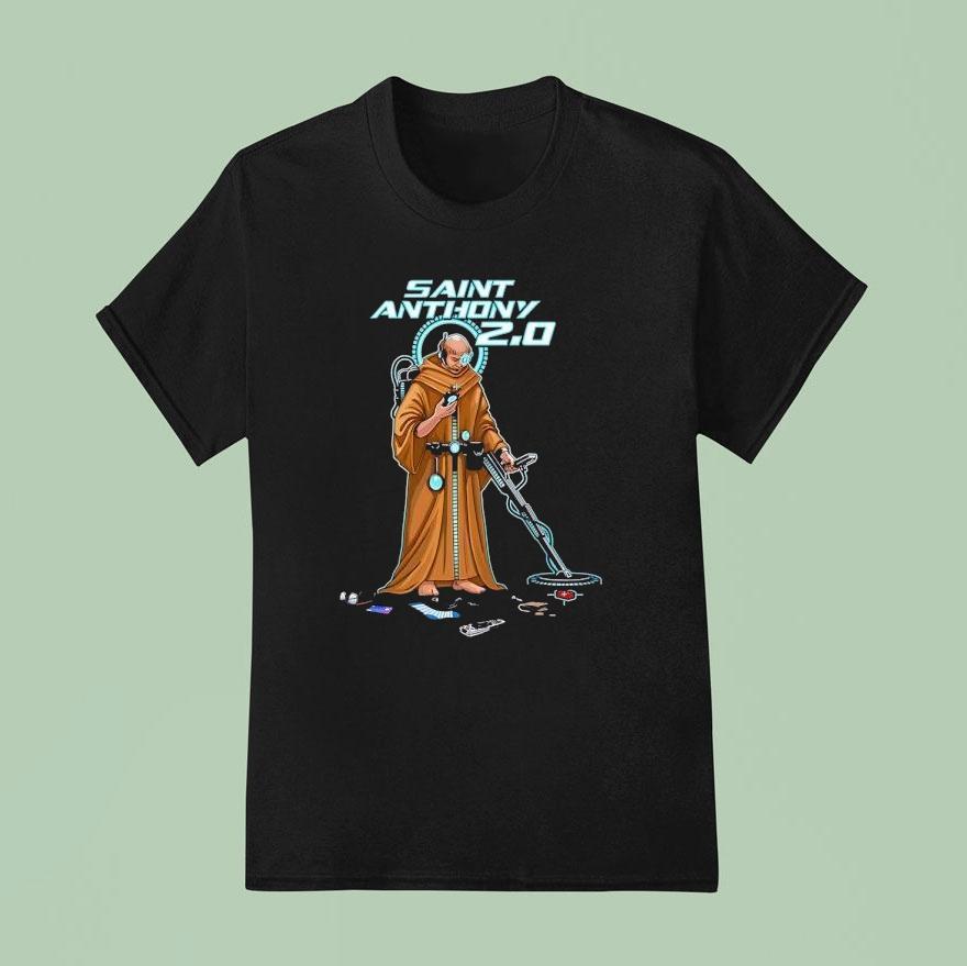 Saint Anthony Digital T Shirt
