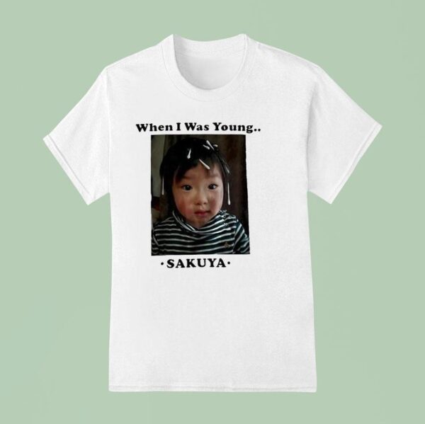 Sakuya When I Was Young Photo T Shirt
