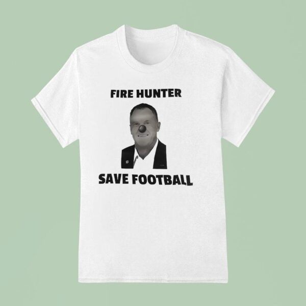 Sam Pittman Clown Fire Hunter Save Football Coach Arkansas Razorbacks T Shirt