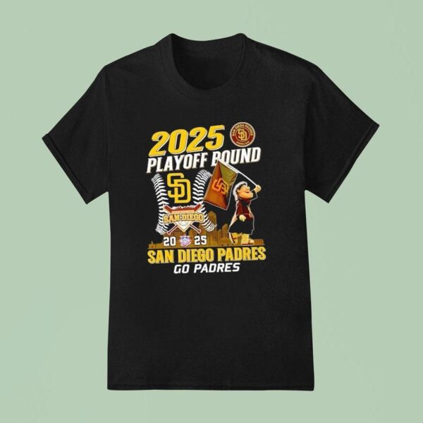 San Diego Padres Go Padres Playoff Bound T Shirt
