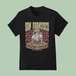 San Francisco Ers Dead Threads Skeleton T Shirt