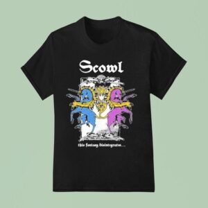 Scowl This Fantasy Disintegrates Awam Us Tour T Shirt