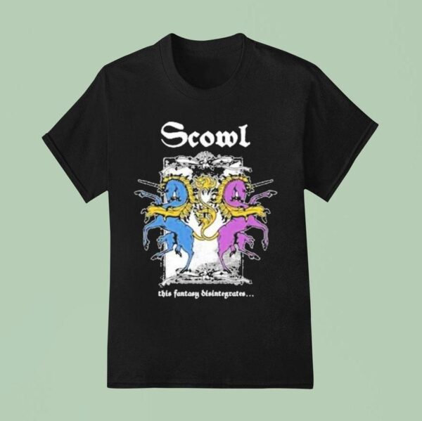 Scowl This Fantasy Disintegrates Awam Us Tour T Shirt