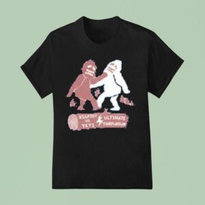 Scream Noah Foster Bigfoot Vs Yeti Ultimate Throwdown T Shirt