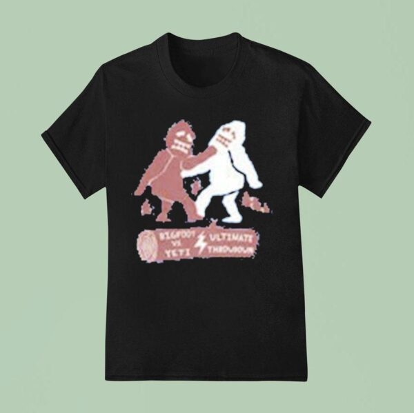 Scream Noah Foster Bigfoot Vs Yeti Ultimate Throwdown T Shirt