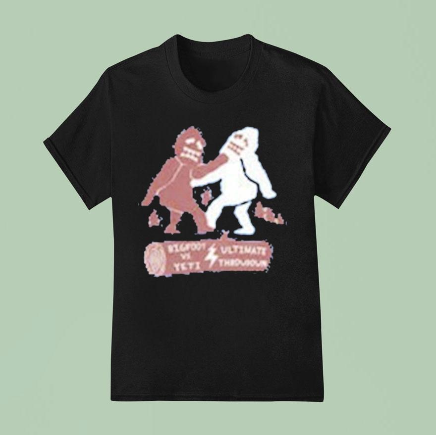 Scream Noah Foster Bigfoot Vs Yeti Ultimate Throwdown T Shirt