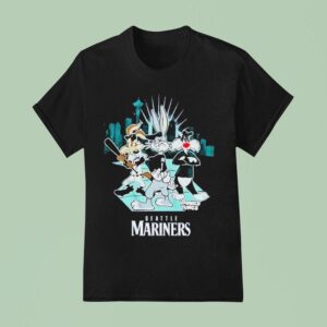 Seattle Mariners X Looney Tunes Mlb T Shirt