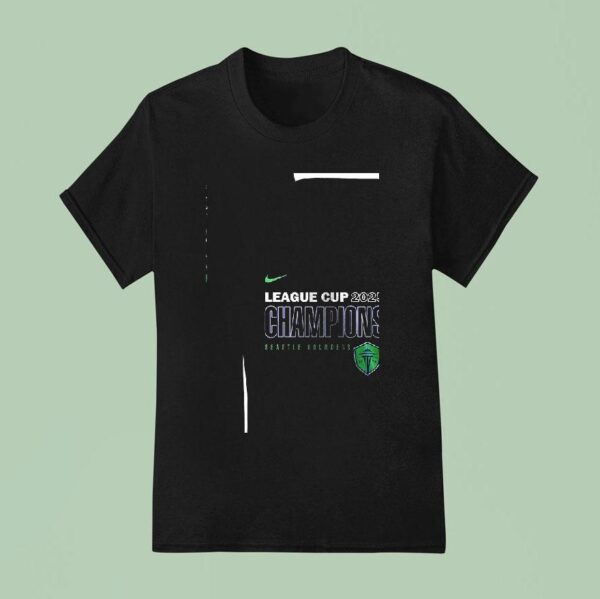 Seattle Sounders League Cup Champions Team Graphic T Shirt