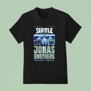 Seattle Washington Jonas Brothers Climate Pledge Arena T Shirt