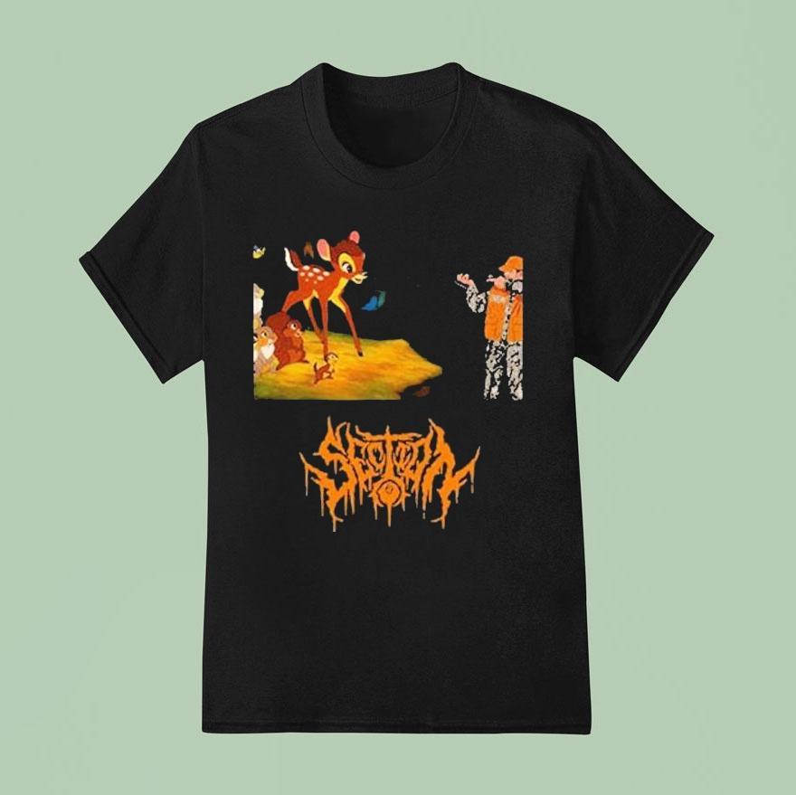 Section Deer Shooting Bambi Walt Disney T Shirt