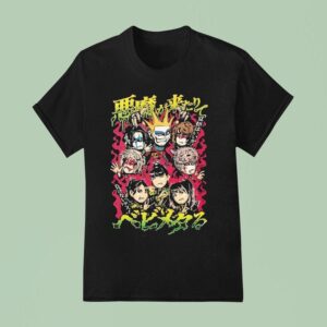Seikima Ii Vs Babymetal By Yokoi Takeshi The Devil Comes On August T Shirt