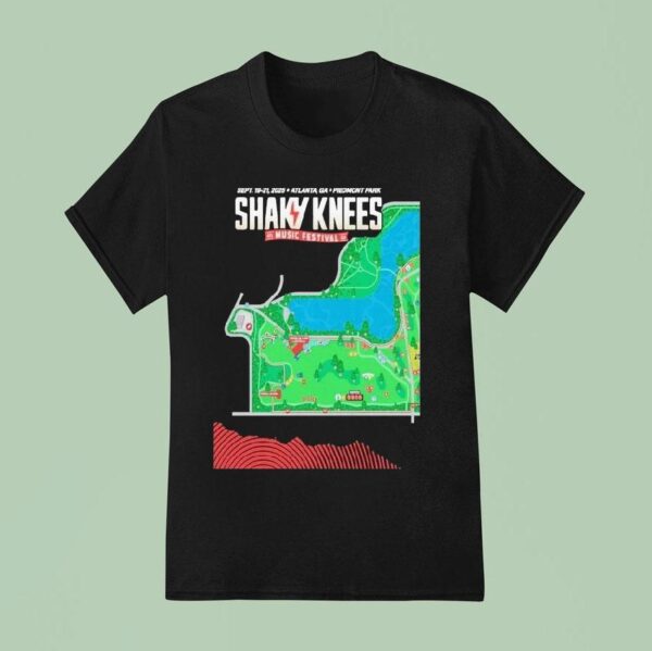 Shaky Knees Music Festival Atlanta Ga Sep T Shirt