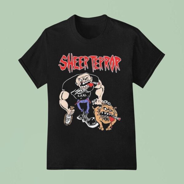 Sheer Terror Bulldog Walker T Shirt