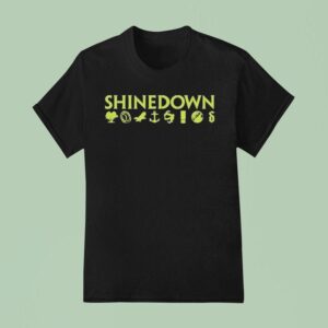 Shinedown Logos T Shirt