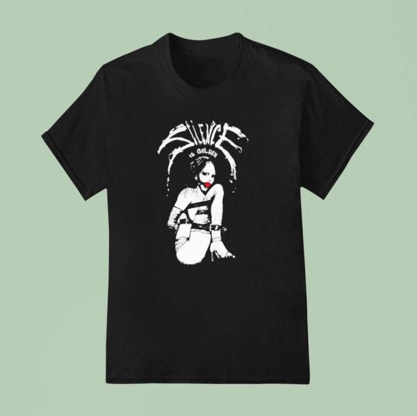 Silence Is Golden Bondage T Shirt