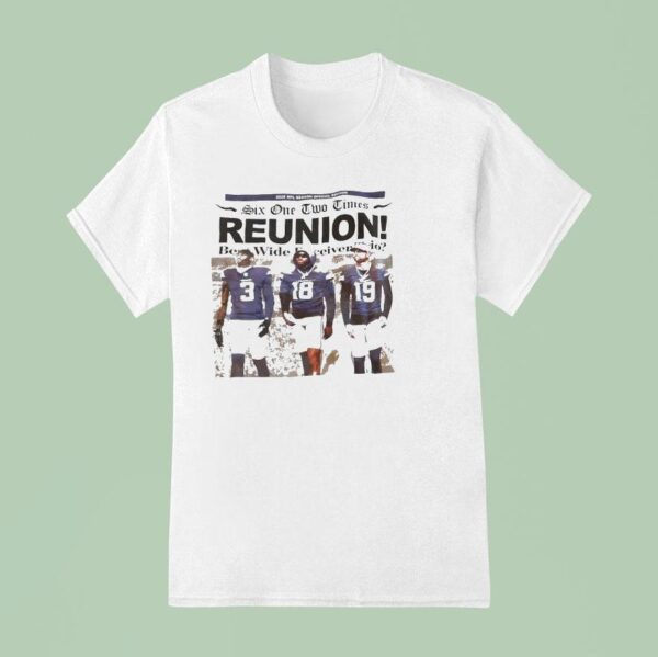 Six One Two Times Reunion Nfl Season Special Edition Minnesota Vikings T Shirt
