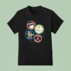 Skeleton Ghost Bat Bewitching Halloween T Shirt
