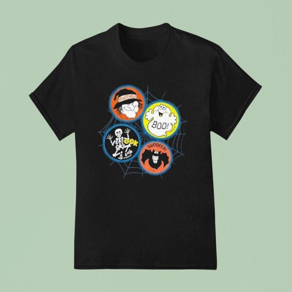 Skeleton Ghost Bat Bewitching Halloween T Shirt