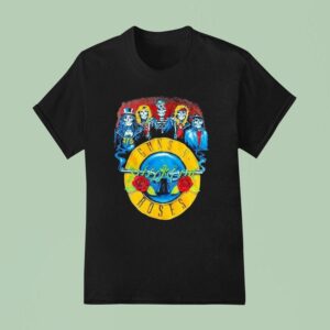 Skeleton Guns N Roses Vintage T Shirt