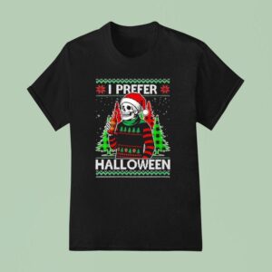 Skeleton I Prefer Halloween T Shirt