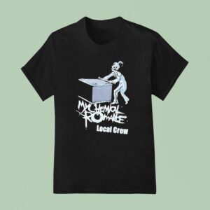 Skeleton My Chemical Romance Local Crew T Shirt