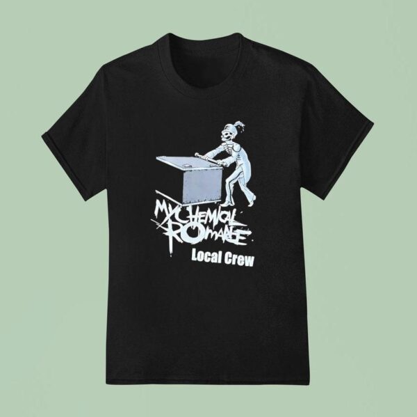 Skeleton My Chemical Romance Local Crew T Shirt