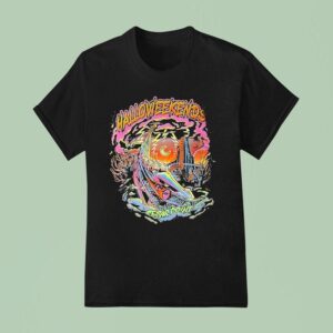 Skeletons Halloweekends Cedar Poin T Shirt