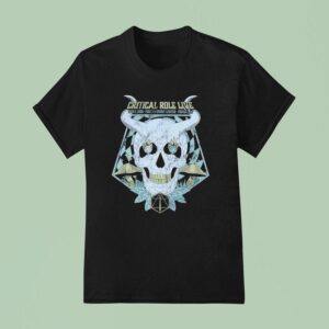 Skull Critical Role Live Vintage T Shirt