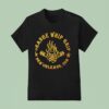 Skull Orange Whip Grip New Orleans Usa T Shirt
