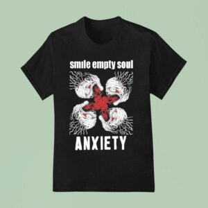 Smile Empty Soul Anxiety T Shirt
