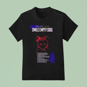 Smile Empty Soul Fall Tour Dates T Shirt