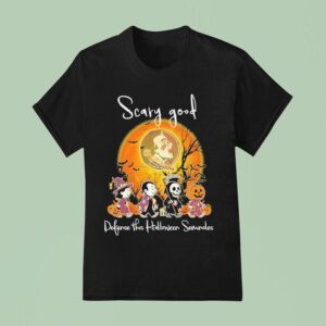 Snoopy Friends And The Peanuts Scary Good Defense This Halloween Florida State Seminoles T Shirt