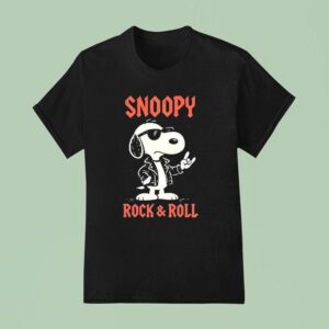 Snoopy Rock And Roll T Shirt