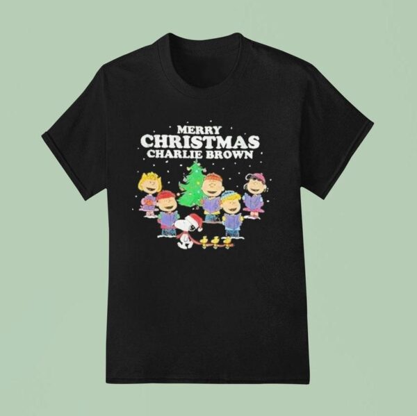 Snoopy The Peanuts A Charlie Brown Merry Christmas T Shirt