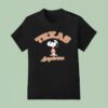 Snoopy The Peanuts Texas Longhorns Joe Cool T Shirt