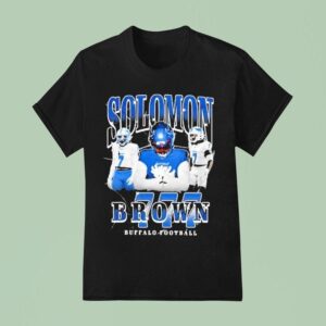 Solomon Brown Buffalo Bulls Football T Shirt