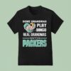 Some Grandmas Play Bingo Real Grandmas Watch Green Bay Packers Diamond Hear T Shirt