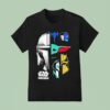 Spencers Star Wars Mandalorian Panels T Shirt