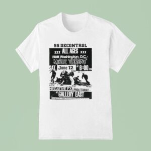 Ss Decontrol All Ages From Washington Dc Minor Threa T Shirt