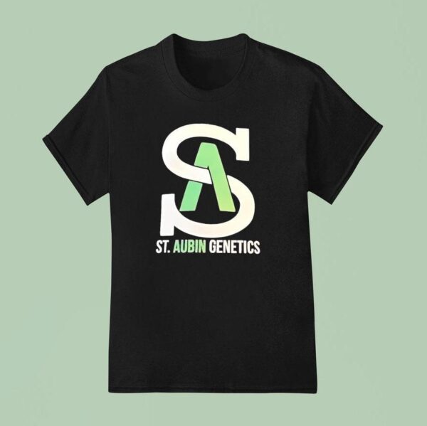 St Aubin Genetics Sa Logo T Shirt