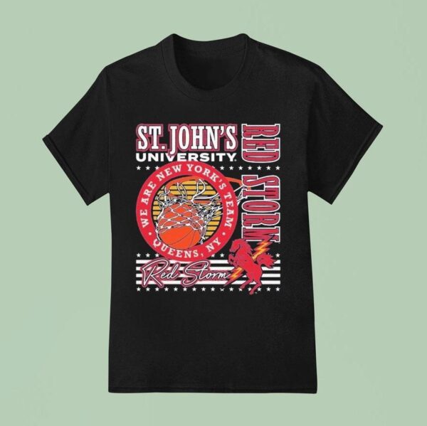 St John S Red Storm New York S Team T Shirt