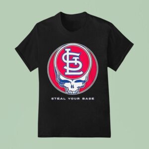 St Louis Cardinals Grateful Dead Steal Your Base T Shirt