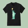 Statue Of Liberty Pickleball T Shirt