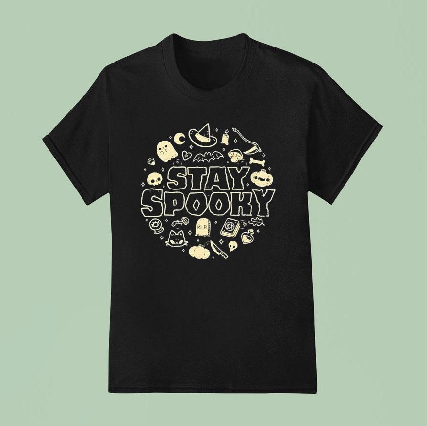 Stay Spooky Get In The Halloween T Shirt