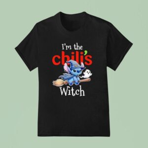 Stitch And Ghost I M The Chili S Witch Halloween T Shirt